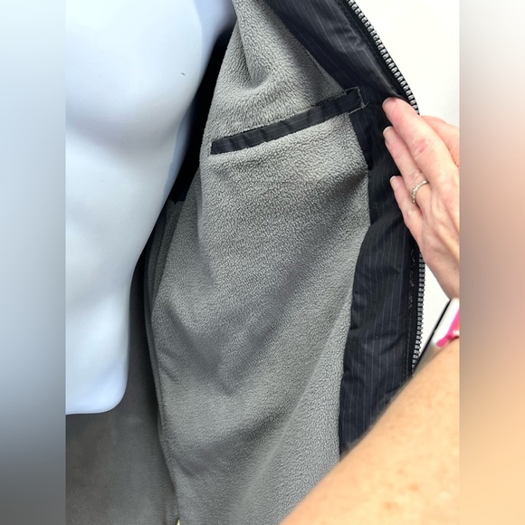 QUIKSILVER Men's Black Puffer Jacket with Stand-Up Collar size L - Picture 10 of 15